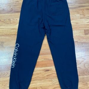 Navy Calvin Klein sweatpants